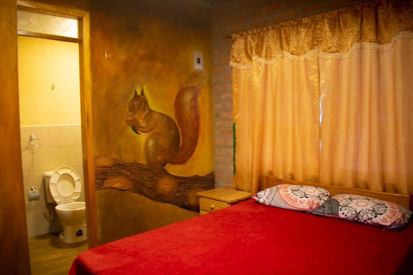 Hostal Los Farolitos Mindo Kültér fotó